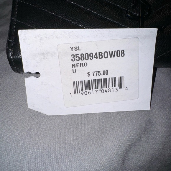 YSL Monogram Quilted Wallet - Picture 12 of 12